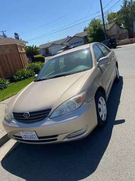 2002 TOYOTA CAMRY 4CYL - Gold for sale in Hayward, CA