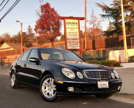 2003 Mercedes Benz E320 - Luxury Sedan! - cars & trucks - by dealer... for sale in Auburn , CA
