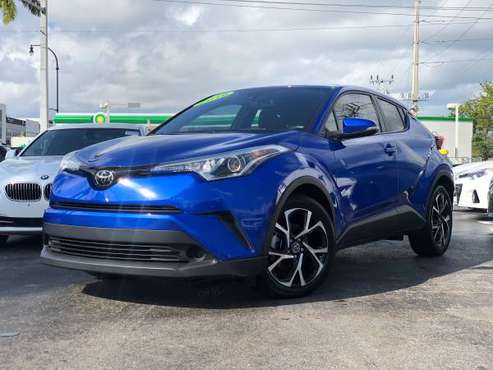 2018 TOYOTA C-HR XLE $0 DOWN AVAILABLE 2016 AV for sale in Hallandale, FL