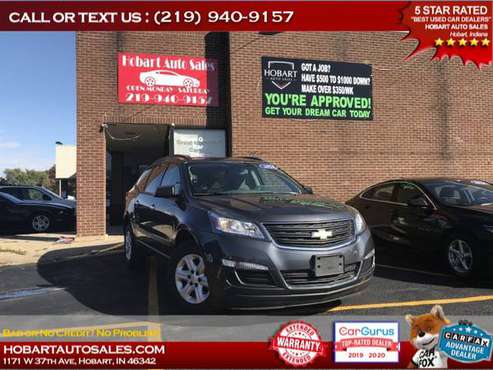 2014 CHEVROLET TRAVERSE LS $500-$1000 MINIMUM DOWN PAYMENT!! APPLY... for sale in Hobart, IL