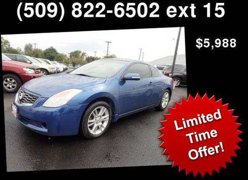 2008 Nissan Altima 3.5 SE Buy Here Pay Here for sale in Yakima, WA
