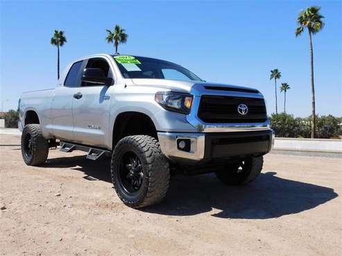 2015 Toyota Tundra Double Cab Lifted Super Clean - cars & for sale in Mesa, AZ