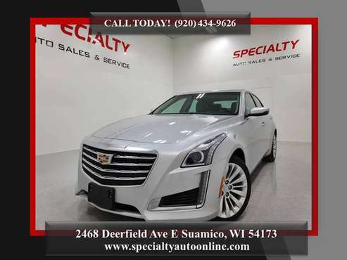 2017 Cadillac CTS Luxury! AWD! Nav! Bckup Cam! Rmte Strt! Moon! -... for sale in Suamico, WI