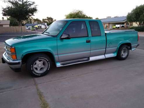 1995 Chevy Silverado xcab conversion package Cleanest youll - cars for sale in Phoenix, AZ