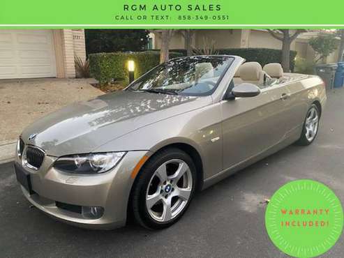 2007 BMW 328i Convertible LOWMILES Clean Title&CarFax w/FREE... for sale in San Diego, CA