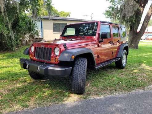 2012 Jeep Wrangler Utility 4D Unlimited Sport 4WD 3 6L V6 - cars & for sale in Orlando, FL