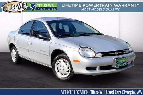 2000 Dodge Neon Highline Sedan - - by dealer - vehicle for sale in Olympia, WA