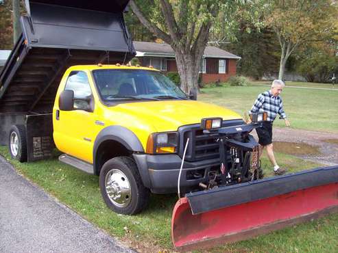 2007 Ford F450 plow truck dump nice for sale in Amherst, OH