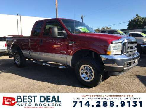 2003 Ford F-250 F250 F 250 Super Duty Diesel 4wd Extra Cab - MORE... for sale in Orange, CA