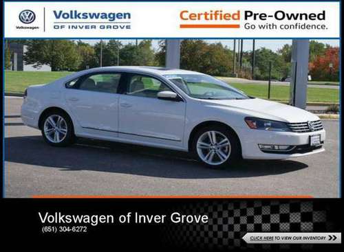 2014 Volkswagen Passat TDI SE w/Sunroof Nav for sale in Inver Grove Heights, MN
