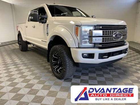 2017 Ford F-350SD Diesel 4x4 4WD Truck Platinum Crew Cab - cars &... for sale in Kent, CA