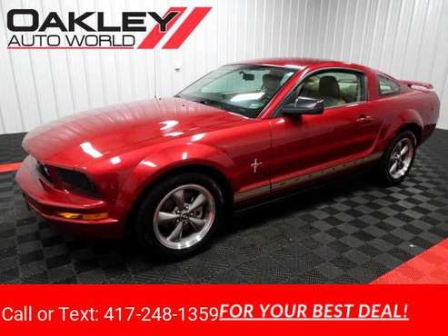2006 Ford Mustang 2 Door Coupe coupe Red - cars & trucks - by dealer... for sale in Branson West, MO