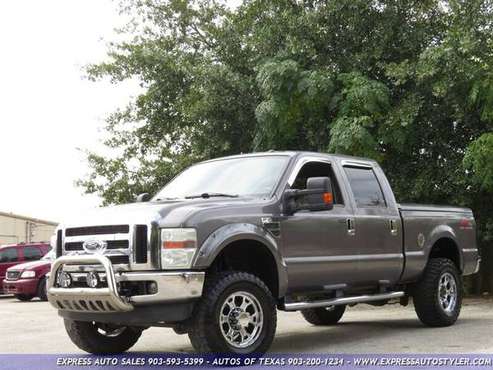*2010 FORD F-250 LARIAT* 114K MILES/6.8L V10/LIFTED/LEATHER/MUCH MORE! for sale in Tyler, TX