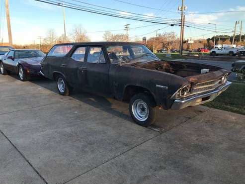 1969 Chevrolet Chevelle Nomad Station Wagon - cars & trucks - by... for sale in Conover, NC