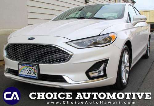 2020 Ford Fusion Energi Titanium FWD Oxford Wh for sale in Honolulu, HI