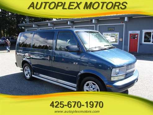 2004 CHEVROLET ASTRO - 3 MONTHS/3, 000 LIMITED WARRANTY - cars & for sale in Lynnwood, WA