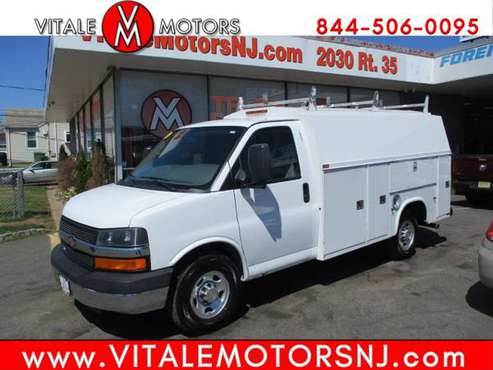 2014 Chevrolet Express Commercial Cutaway 3500 ENCLOSED UTILITY for sale in south amboy, FL