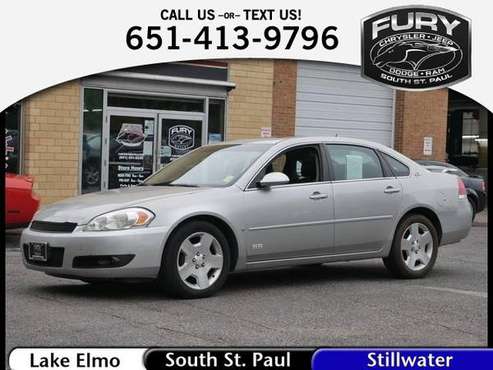 *2008* *Chevrolet* *Impala* *4dr Sdn SS* - cars & trucks - by dealer... for sale in South St. Paul, MN