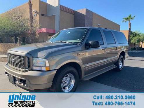 2003 FORD EXCURSION EDDIE BAUER~ DIESEL! LOW MILES! EASY FINANCING! for sale in Tempe, AZ