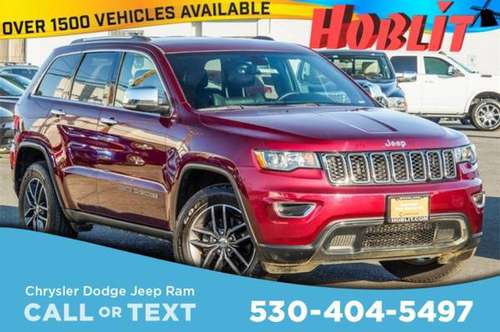 2018 Jeep Grand Cherokee Limited - cars & trucks - by dealer -... for sale in Woodland, CA