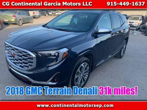 2018 GMC Terrain Denali - cars & trucks - by dealer - vehicle... for sale in El Paso, TX