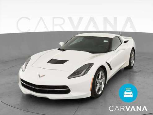 2014 Chevy Chevrolet Corvette Stingray Coupe 2D coupe White -... for sale in El Cajon, CA
