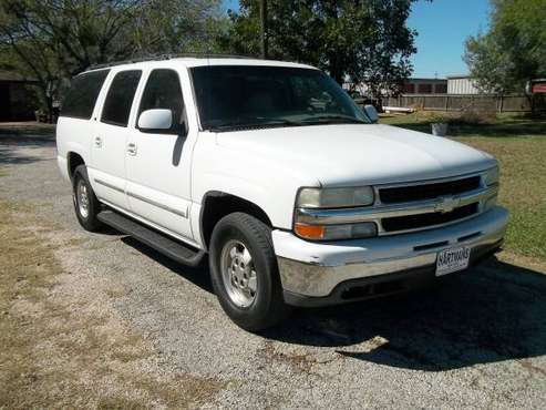 2002 Chevy Suburban LT Leather - cars & trucks - by dealer - vehicle... for sale in Victoria, TX