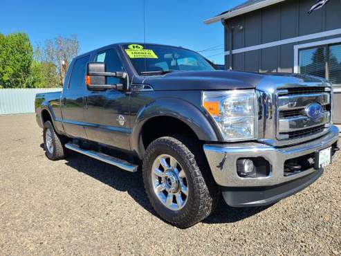 2016 Ford F350 Loaded Lariat 6 7 Powerstroke ONE OWNER - cars & for sale in Junction City, OR