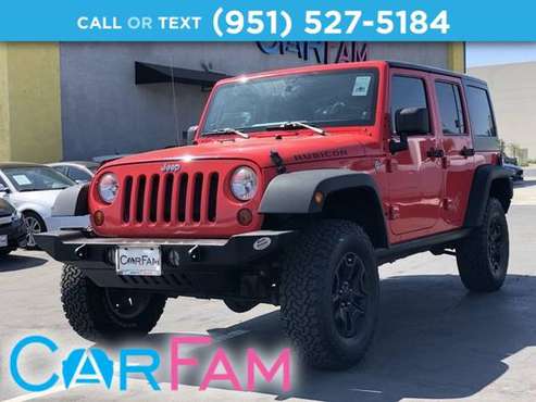 *2013* *Jeep* *Wrangler Unlimited* *Rubicon* - cars & trucks - by... for sale in Rialto, CA