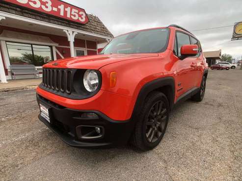2016 JEEP RENEGADE 75TH ANNIVERSARY EDITION 64K MILES - cars & for sale in Amarillo, TX