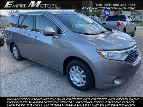 2012 Nissan Quest 3.5 S. WARRANTY!! 1 Owner!! Clean Carfax! New Tires! for sale in Cleveland, OH