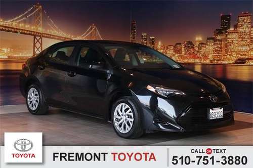 *2019* *Toyota* *Corolla* *LE* - cars & trucks - by dealer - vehicle... for sale in Fremont, CA