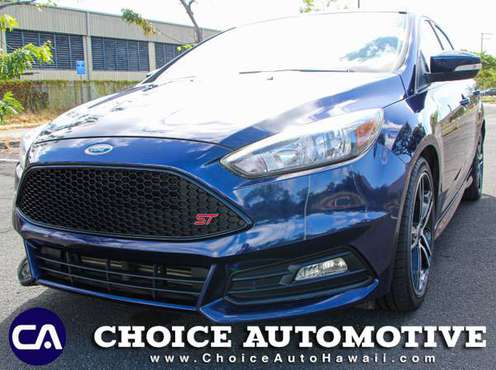 2017 Ford Focus ST Hatch Kona Blue - - by dealer for sale in Honolulu, HI