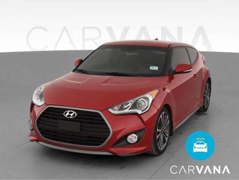 2016 Hyundai Veloster Turbo R-Spec Coupe 3D coupe Red - FINANCE... for sale in NEWARK, NY