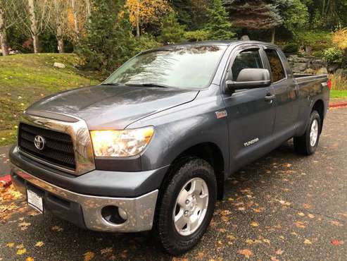 2008 Toyota Tundra Double Cab SR5 TRD 4WD --5.7L V8, Clean title-- -... for sale in Kirkland, WA