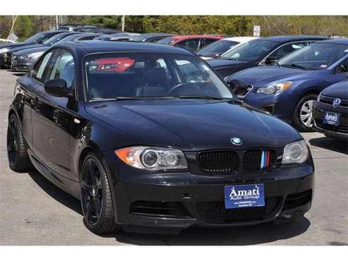 2011 BMW 1 Series coupe 135i 2dr Coupe (BLACK) for sale in Hooksett, MA