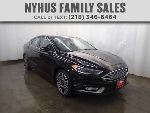 2017 Ford Fusion SE - - by dealer - vehicle automotive for sale in Perham, ND