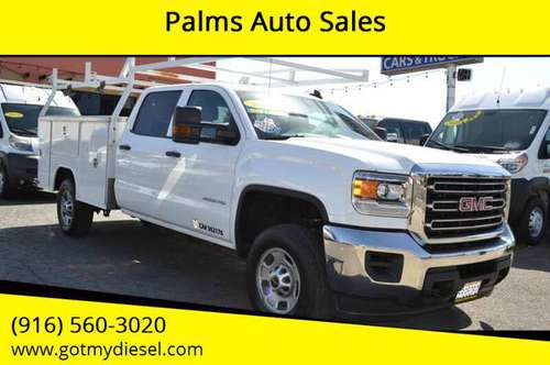 2018 GMC Sierra 2500 Crew Cab Chassis Utility Work Truck - cars & for sale in Citrus Heights, CA