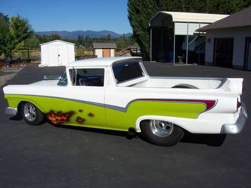 1957 ranchero custom hot rod andtrlr - cars & trucks - by owner -... for sale in Grants Pass, OR