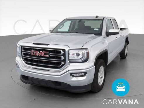 2018 GMC Sierra 1500 Double Cab SLE Pickup 4D 6 1/2 ft pickup Silver... for sale in Worcester, MA