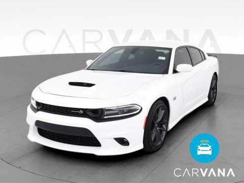 2019 Dodge Charger Scat Pack Sedan 4D sedan White - FINANCE ONLINE -... for sale in Washington, District Of Columbia