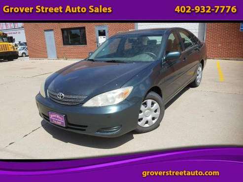 2002 Toyota Camry LE - cars & trucks - by dealer - vehicle... for sale in Omaha, NE