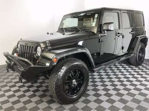 2012 Jeep Wrangler Unlimited 4x4 4WD SUV Sahara Convertible - cars &... for sale in Tacoma, WA