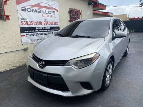 2014 TOYOTA COROLLA,, CLEAN TITLE,, LIKE NEW,, MUST SEE,, $1000... for sale in west park, FL