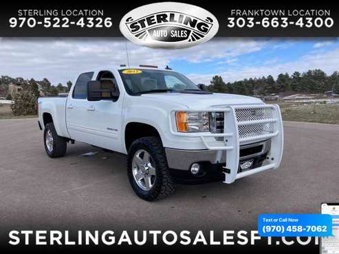 2012 GMC Sierra 2500HD 4WD Crew Cab 153 7 SLT - CALL/TEXT TODAY! for sale in Sterling, CO