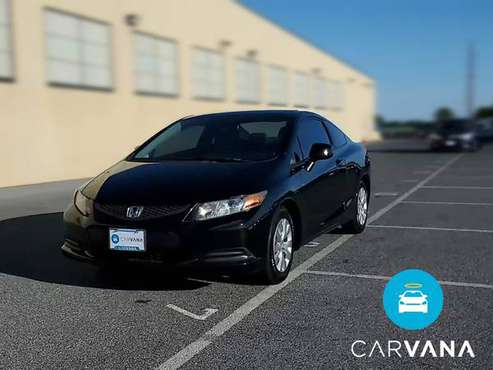 2012 Honda Civic LX Coupe 2D coupe Black - FINANCE ONLINE - cars &... for sale in Columbus, GA