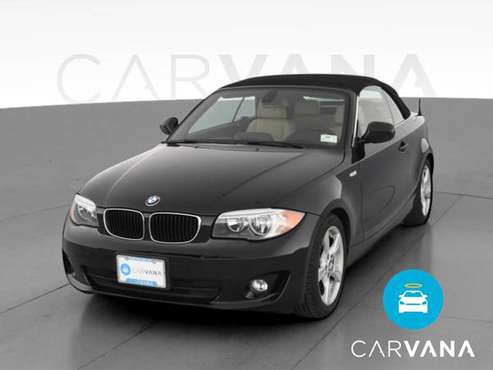 2012 BMW 1 Series 128i Convertible 2D Convertible Black - FINANCE -... for sale in Naples, FL