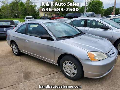 2002 Honda Civic LX coupe - - by dealer - vehicle for sale in Union, MO