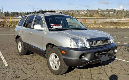 TEEN Driver? 2004 Hyundai SANTA FE gl 2.4L FWD manual - cars &... for sale in Troutdale, OR