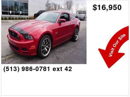 2013 Ford Mustang Gt - cars & trucks - by dealer - vehicle... for sale in Milford, OH